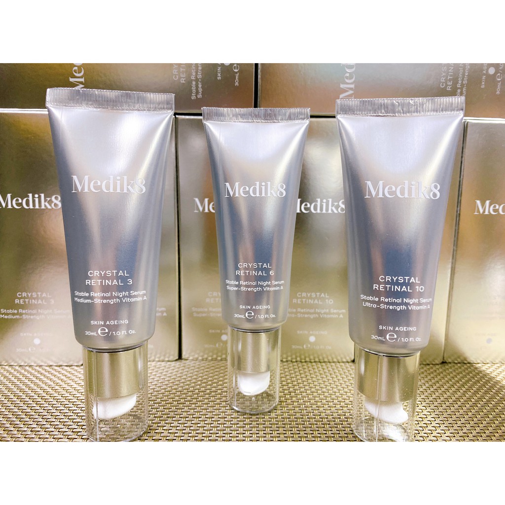 [HCM]Kem Dưỡng Chống Lão Hóa Và Căng Bóng Da Medik8 Crystal Retinal 3 / Retinal 6 /Retinal 10