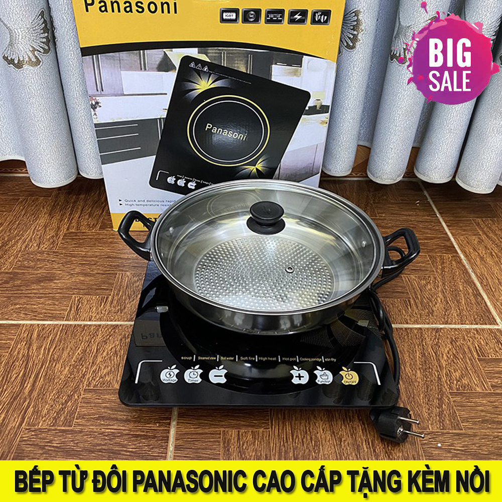 Nơi bán Bếp Từ Đơn Panasonic giá rẻ uy tín chất lượng Bếp từ đơn Panasonic PA-01 Công Suất 2000W Làm Nóng Nhanh Bảo hành 1 năm
