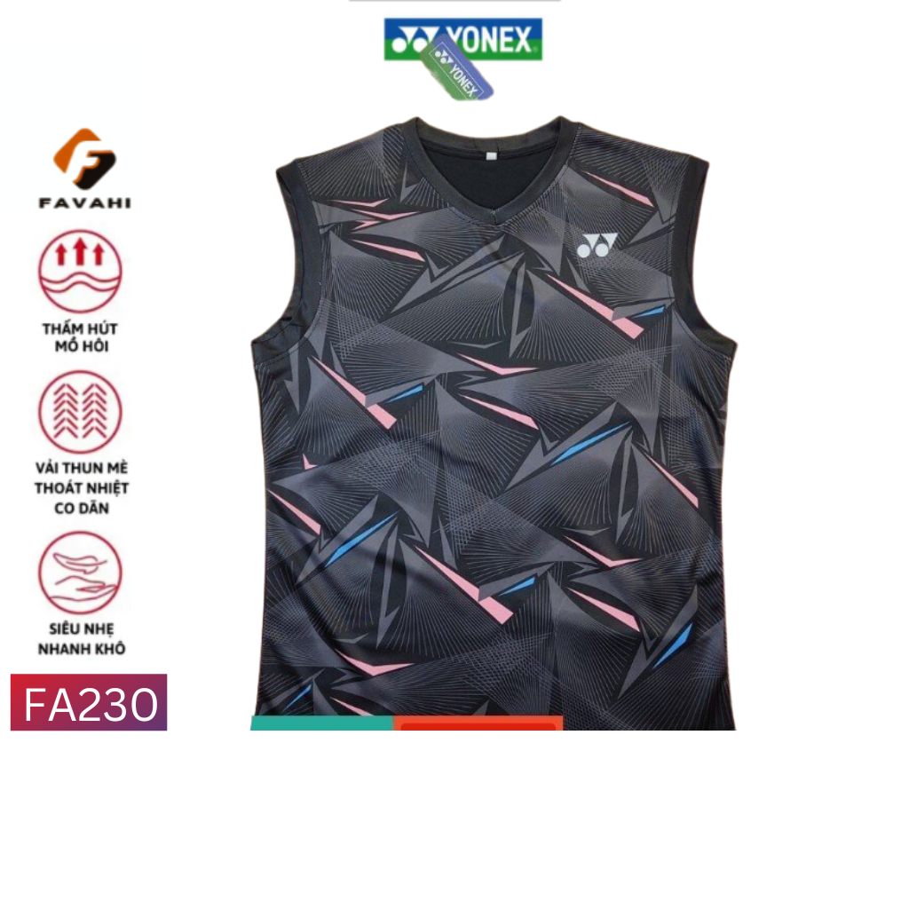 Áo cầu lông quần cầu lông Yonex FA230 chuyên nghiệp mới nhất sử dụng tập luyện và thi đấu cầu lông FAVAHI SPORT