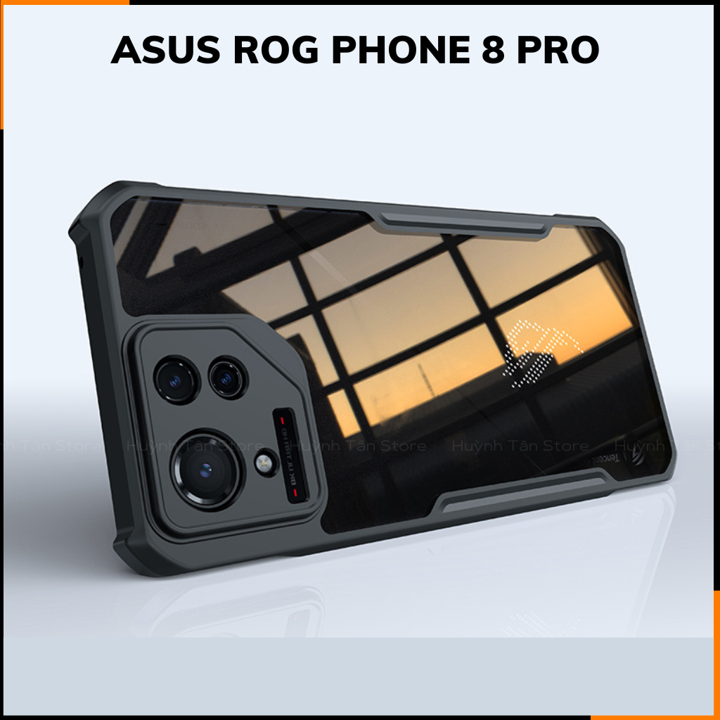 Ốp lưng asus rog phone 8 rog 8 pro chống sốc xundd bảo vệ camera chính hãng chống ố vàng phụ kiện đi