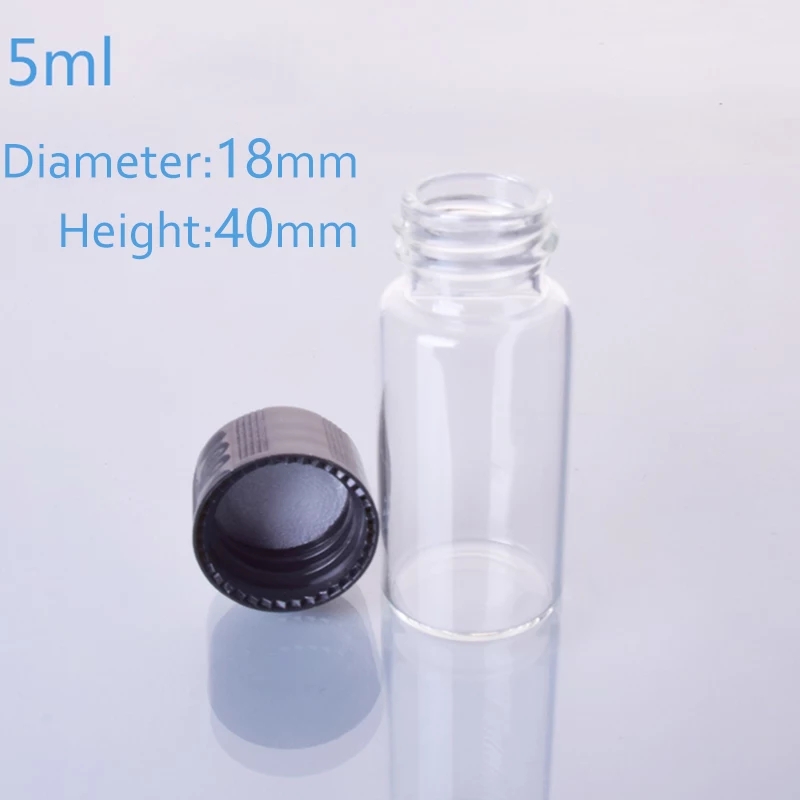 Bộ 5 cái Chai thủy tinh 5ml - Lọ thủy tinh 5ml