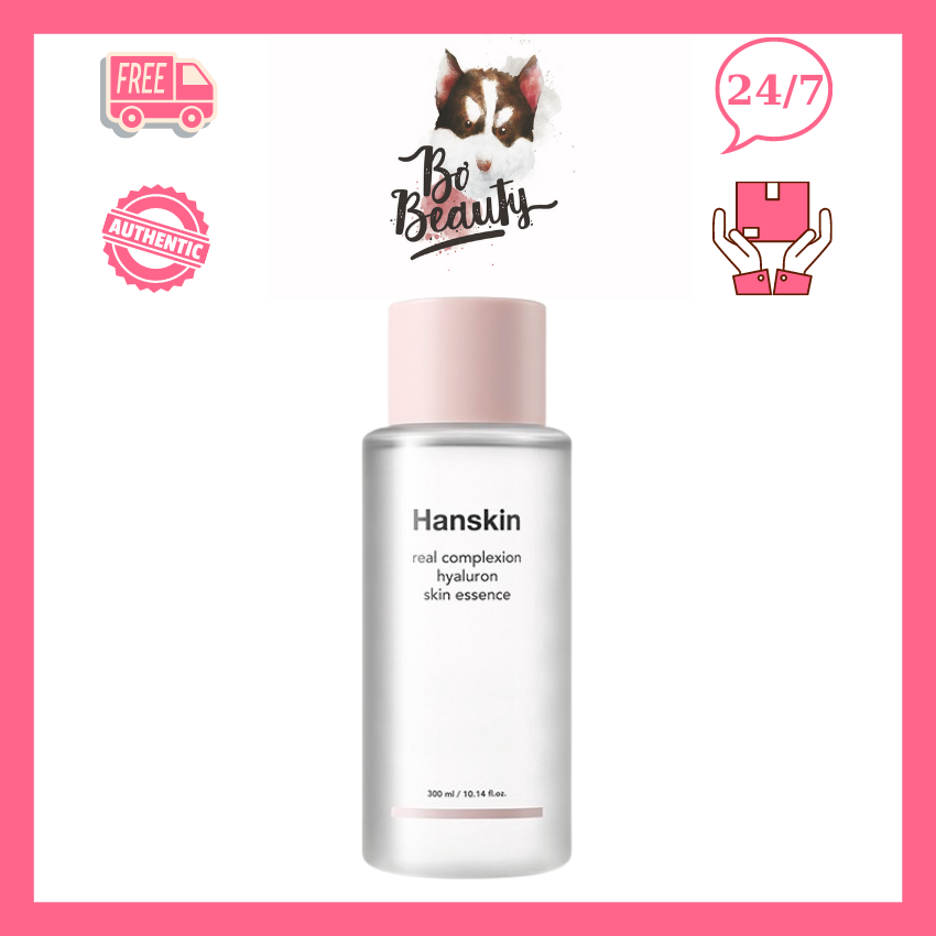 [FREESHIP]Nước hoa hồng cấp ẩm Hanskin Real Complexion Hyaluron Skin Essence Toner Bơ_Beauty