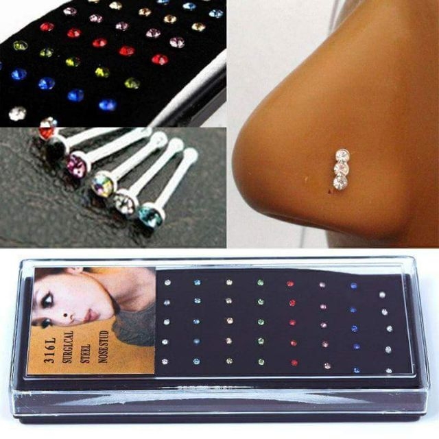 Set 60 khuyên đính cánh mũi