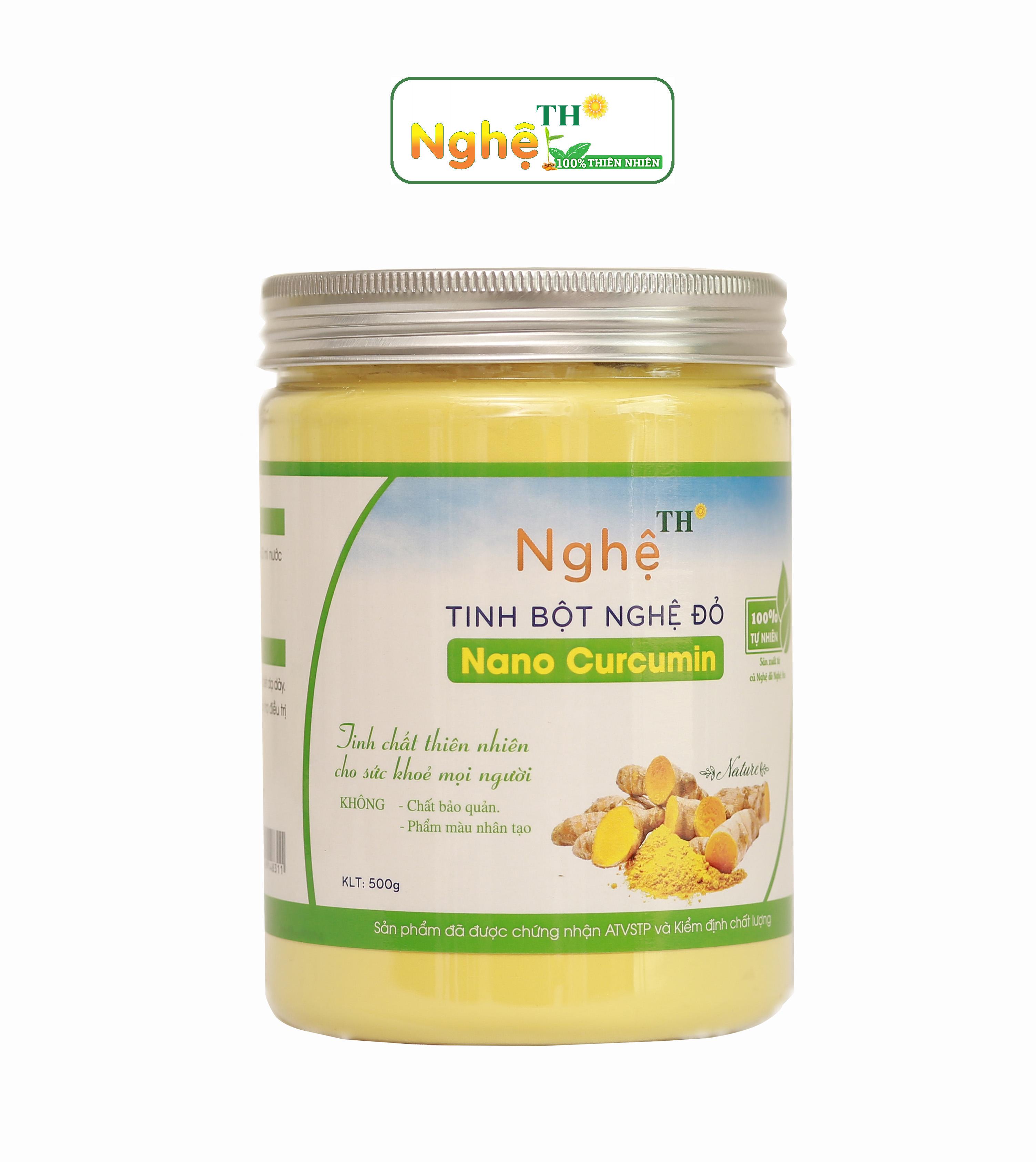 Tinh Bột Nghệ Đỏ Nano Curcumin 500G