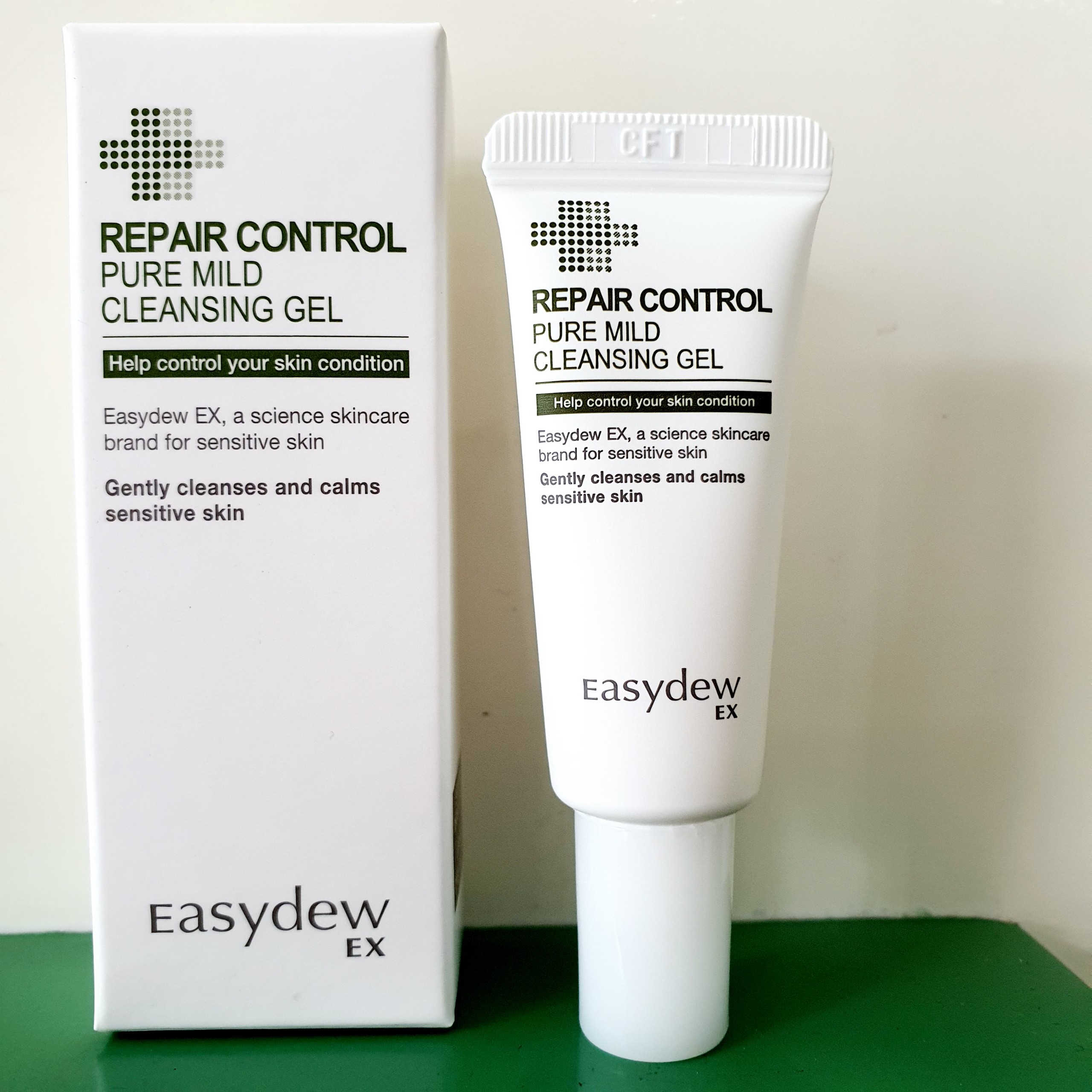 Easydew Ex Gel Rửa Mặt Dưỡng Ẩm Phục Hồi Da Nhạy Cảm Repair Control Pure Mild Cleansing Gel 7Ml