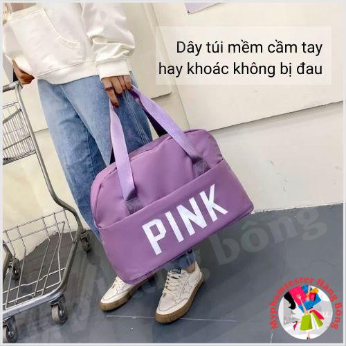 Túi Du Lịch Pink Túi Xách Nữ Du Lịch Pink Size Đại Tiện Lợi  Túi xách Pink gấp gọn nhiều màu chống thấm nước Túi Du Lịch Cỡ Lớn Đựng Quần Áo Balo Xách Tay Giỏ Đựng Đồ Đi Du Lịch