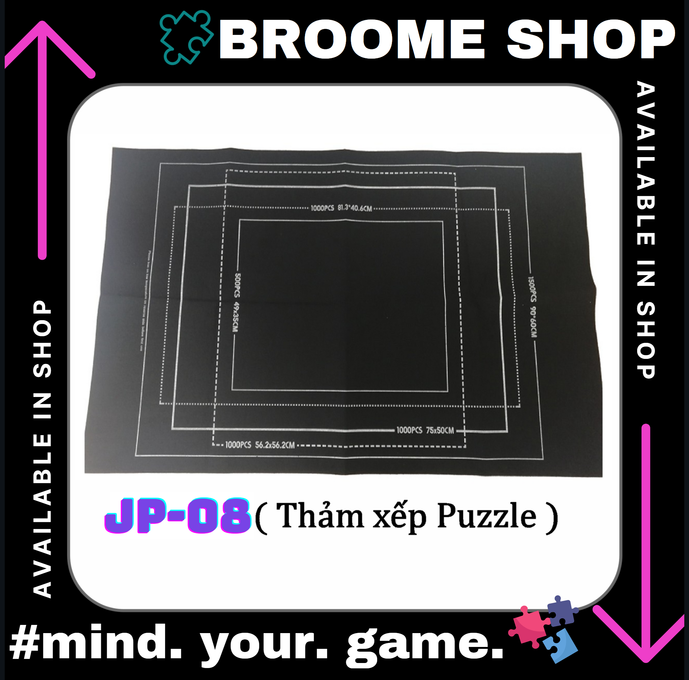 Bộ Tranh Ghép Hình 500 Pcs Jigsaw Puzzle Tranh Ghép 52x38cm Puzzle Cao Cấp Tranh Xếp Hình Phong Canh