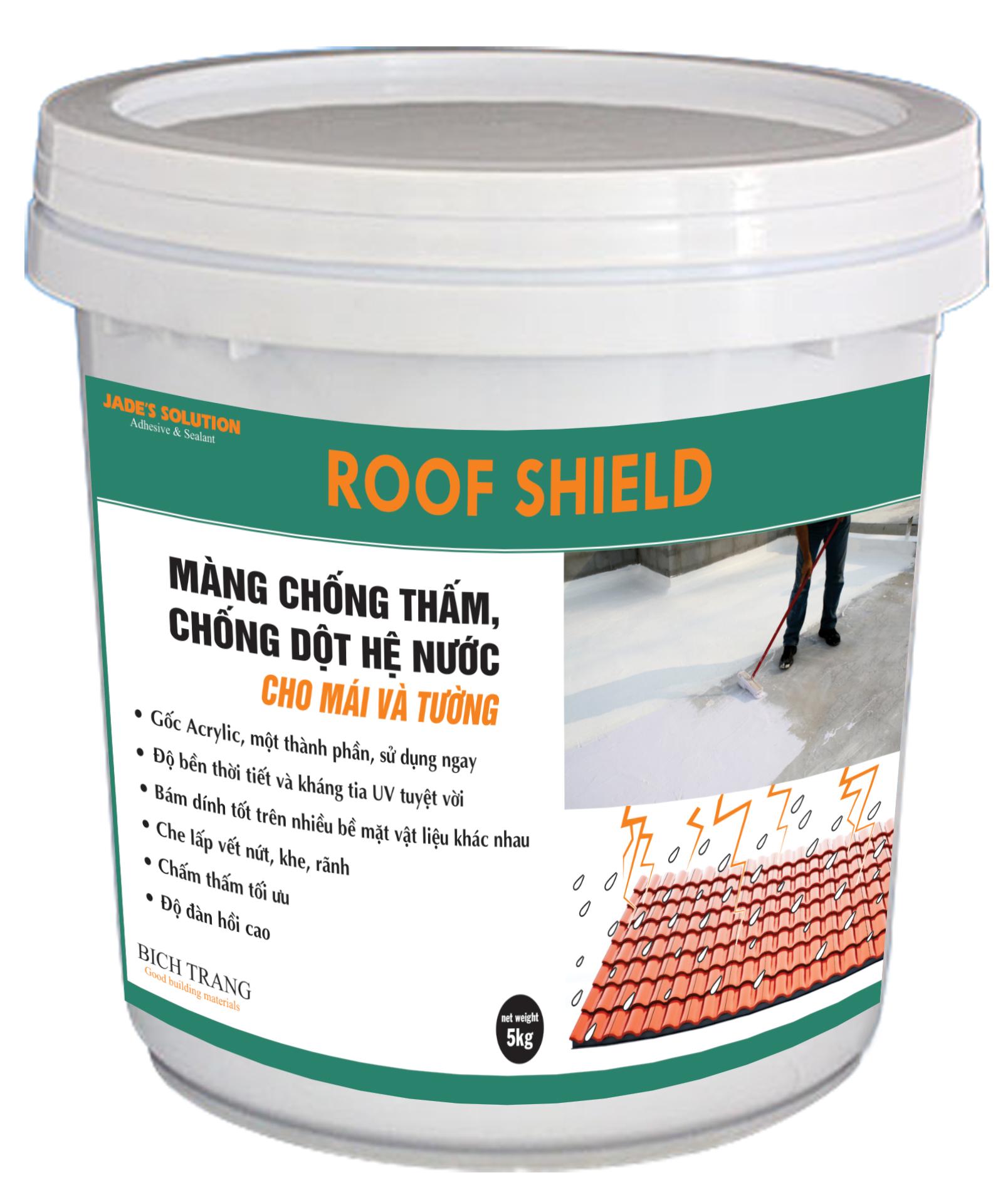 [HCM]Sơn Chống thấm chống dột cho mái sơn hệ nước an toàn nhẹ mùi- Roof Shield