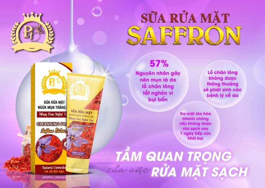 Sữa Rửa Mặt Saffaron