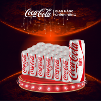 [SIÊU SALE ] Lốc 24 Lon Nước Ngọt Giải Khát Không Đường Coca-Cola Light Lon 320ml Sale 10.10 Coca-Cola Chính Hãng_LD