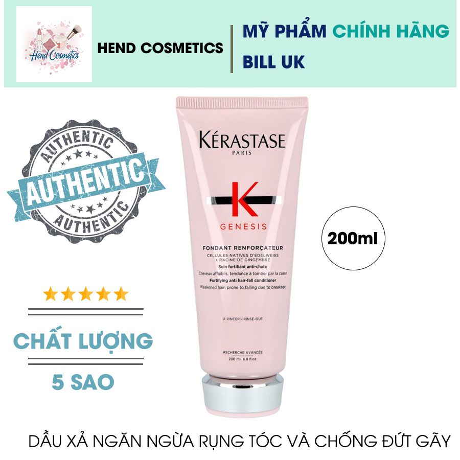 Dầu Xả Chống Rụng Tóc Kerastase Genesis Fondant Renforcateur 200Ml