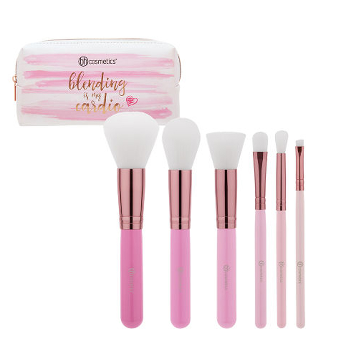 [HCM]Cọ Bh Cosmetics Mini Pink Perfection Brush Set 6 Pieces