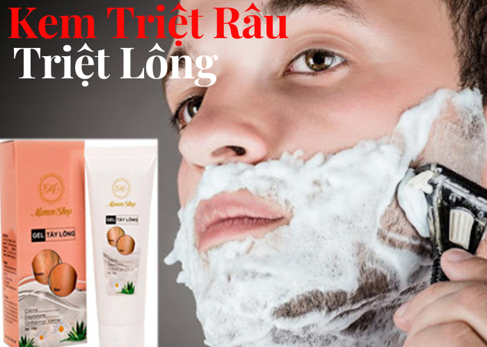 [Kèm quà tặng]Kem triệt Râu Triệt Lông toàn bộ cơ thể vĩnh viễn Mamen shop thiên nhiên trắng sáng an toàn cho da nhạy cảm