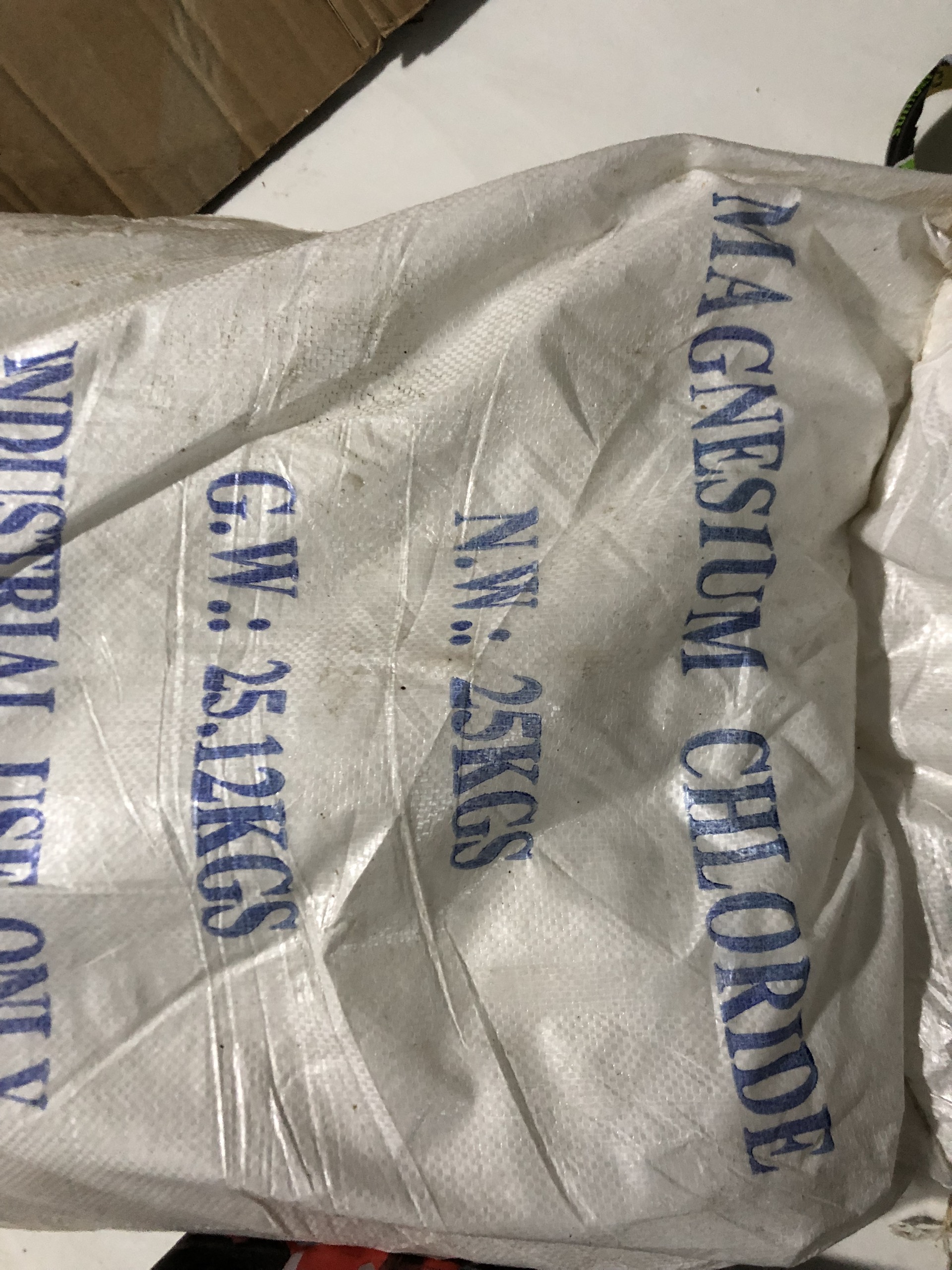 [HCM]1kg Khoáng Magie Clorua - MgCl2 6H2O - Magie bột {bao 25kg}. Chiết lẻ từng kg.