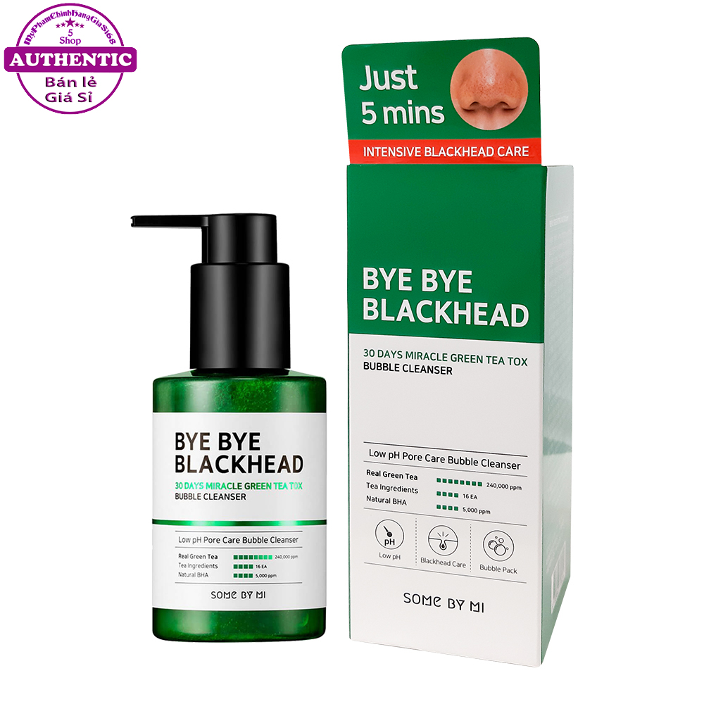 Sữa Rửa Mặt Some By Mi Bye Bye Black Head Giảm Mụn Đầu Đen