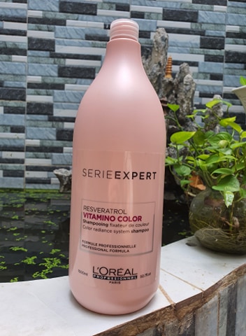 [Hcm]Loréal Dầu Gội Giữ Màu Tóc Nhuộm Loreal Professionnel Paris Vitamino Color Shampoo 1500Ml