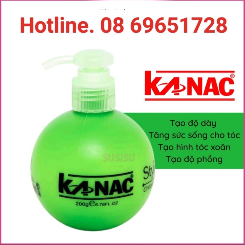 Chính hãng Wax tạo kiểu tóc Kanac Style   Gel sáp vuốt tóc   TheFaceHoliccom