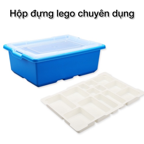 [Hoàn tiền 10%]Hộp đựng chuyên dụng 40x30x15 cm giá rẻ Khay phân loại chi tiết 13 ngăn Dùng cho Mô h