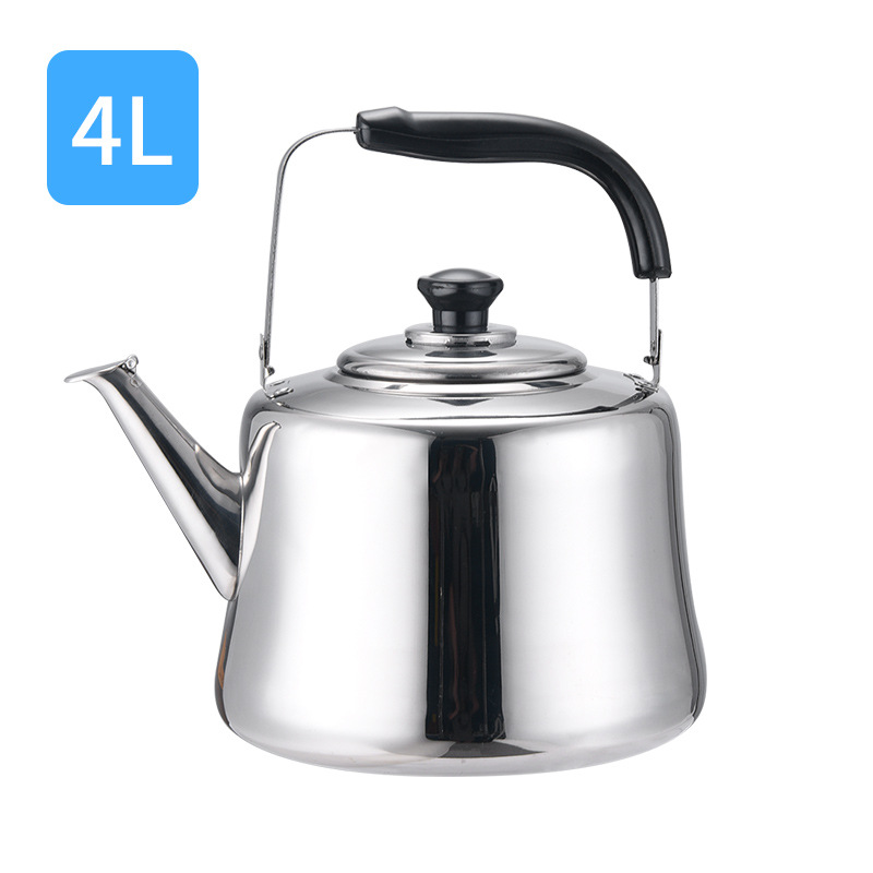 Ấm đun nước inox 5L Hilogi thái lan dung tích lớn có còi reo khi sôi sử dụng được trên bếp điện từ v