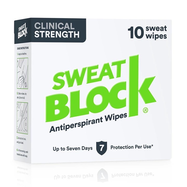 Combo 10 Miếng Khử Mùi Sweatblock - Siêu Phẩm Hỗ Trợ Trị Hôi Nách Số 1 Tại Mỹ