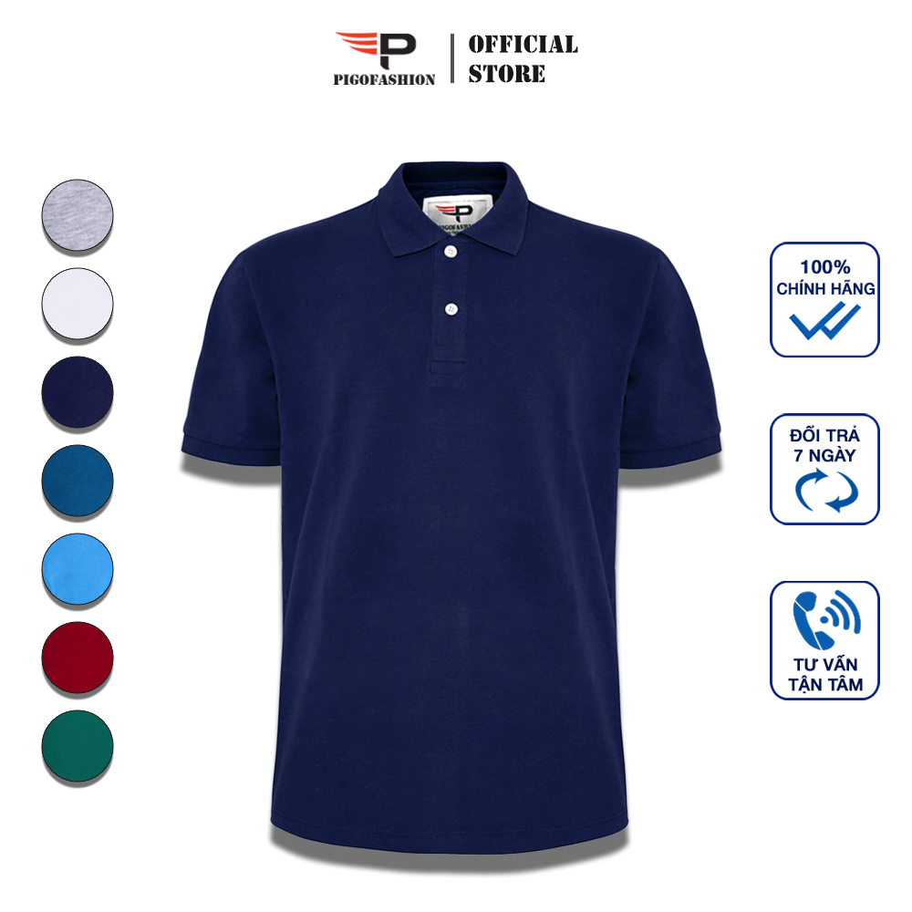 Áo Thun Nam Big Size Form Rộng Cổ Bẻ Polo Thương Hiệu FS Pb01 (Chọn Màu)
