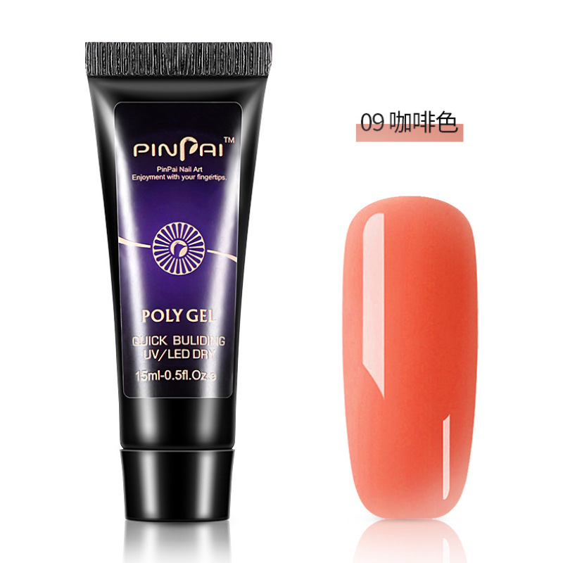 Chai Gel Tạo móng giả POLY GEL PINPAI 15ml