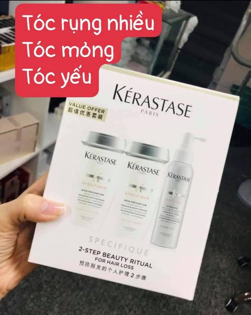 Set Dưỡng Phục Hồi Tóc Kích Thích Mọc Tóc KERASTASE DUTY-FREE EXCLUSIVE SCALP VOLUME CARE SET LIMITED – Hà Tơ Shop