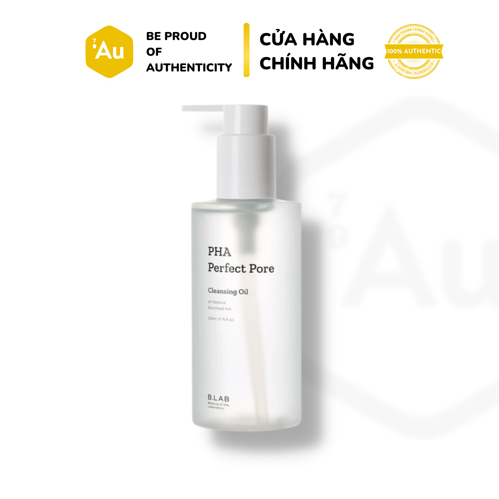 B.lab | Dầu Tẩy Trang Hỗ Trợ Làm Sạch Chứa Pha Perfect Pore Cleansing Oil 200Ml [Hàng Chính Hãng Từ B.lab]