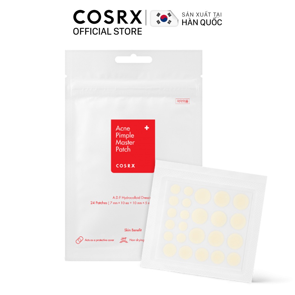 [Chính Hãng]Miếng Dán Mụn Cosrx Acne Pimper Master Patch 24 Miếng Anvishop