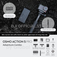 [Hot] DJI Osmo Action 5 Pro Camera hành động máy quay hành trình 4K 120fps chế độ màu HLG quay đêm rõ nét (DJI OA 5 Pro)