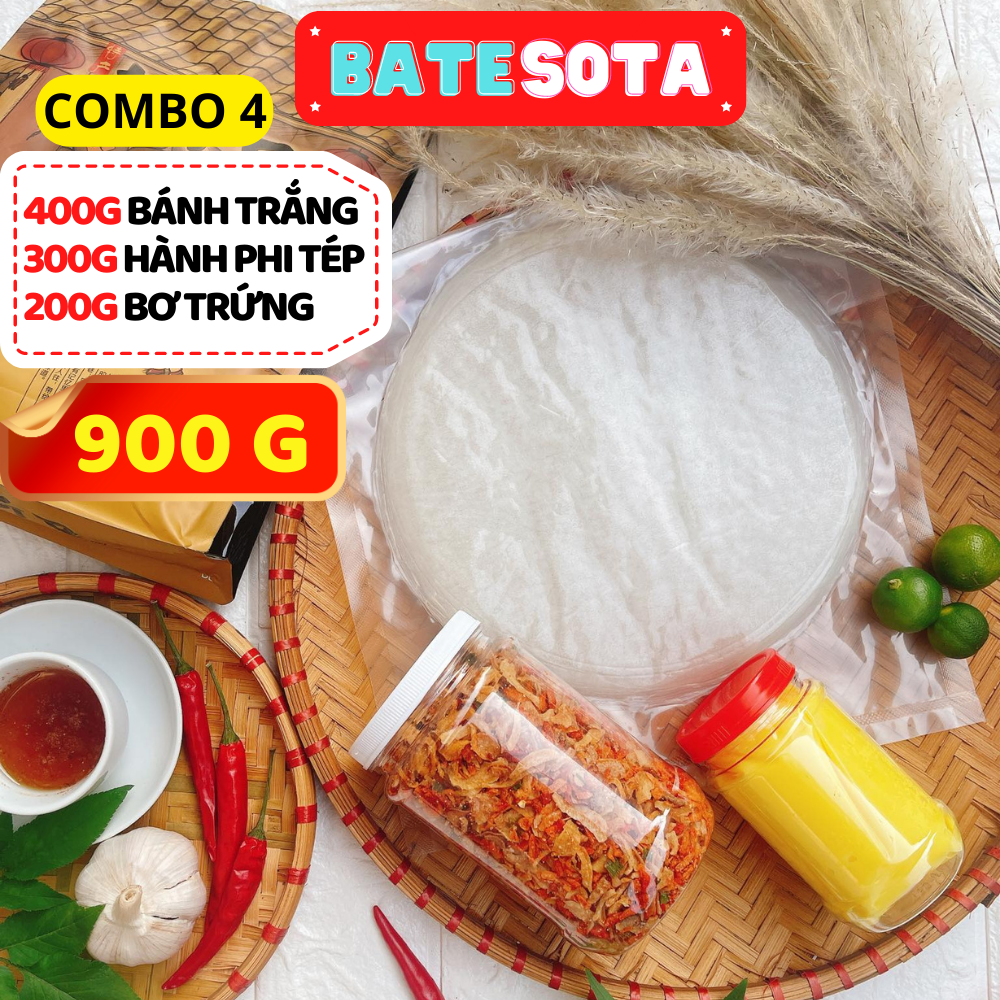 Combo 700g bánh tráng phơi sương đặc sản Tây Ninh siêu ngon đã có mặt tại Hà Nội trên shop BATESOTA