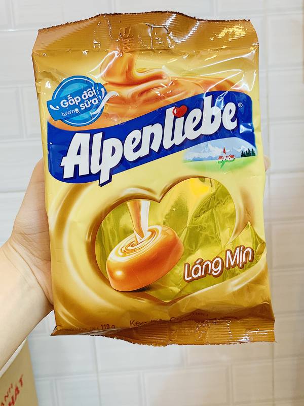 KẸO SỮA CARAMEN ALPENLIEBE 119G (40 VIÊN)