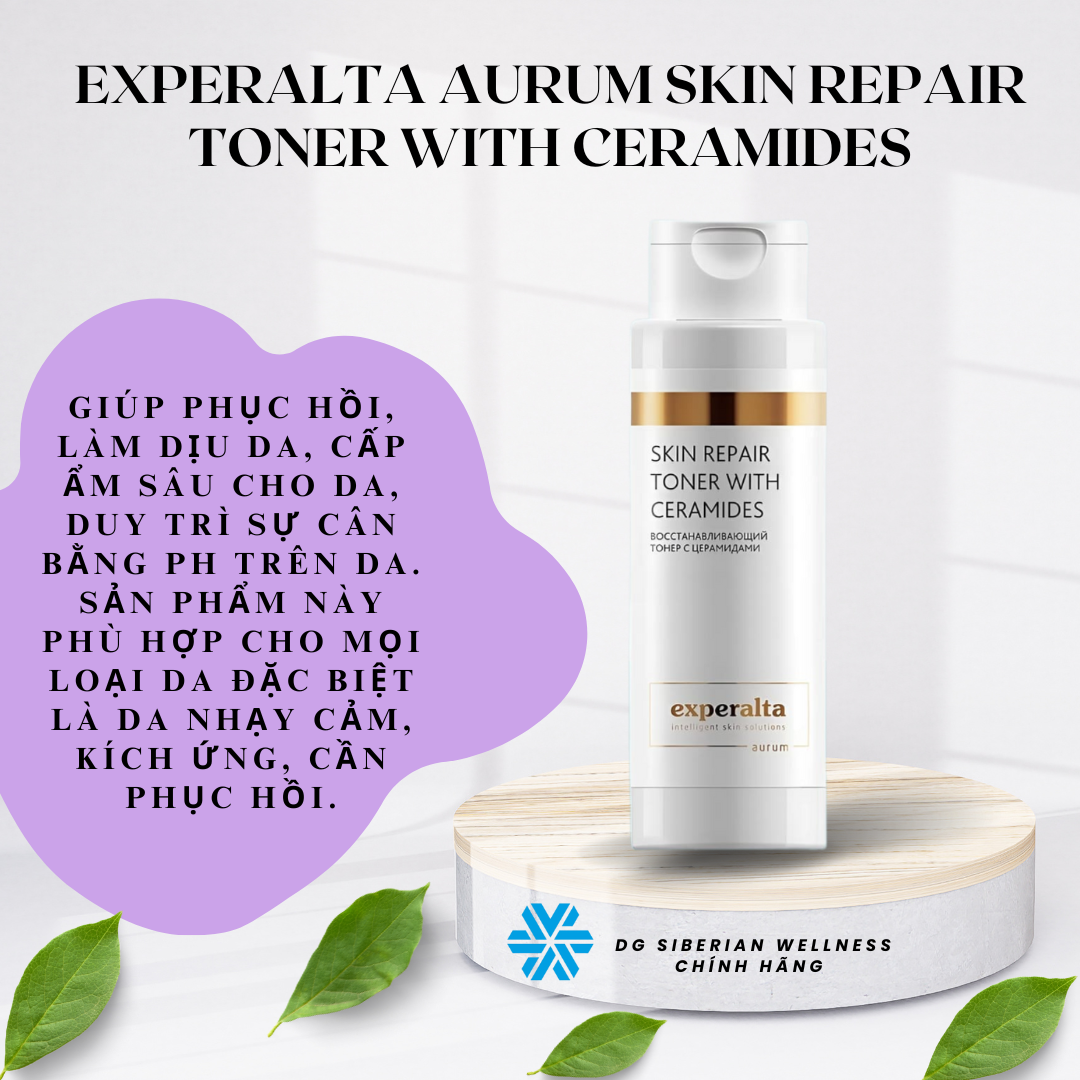 [CHÍNH HÃNG] Experalta Aurum Skin Repair Toner with Ceramides - SIBERIAN WELLNESS