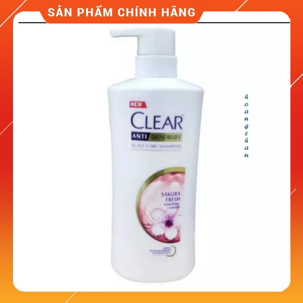 Dầu Gội Đầu Thái Lan Clear Hoa Anh Đào 480 Ml