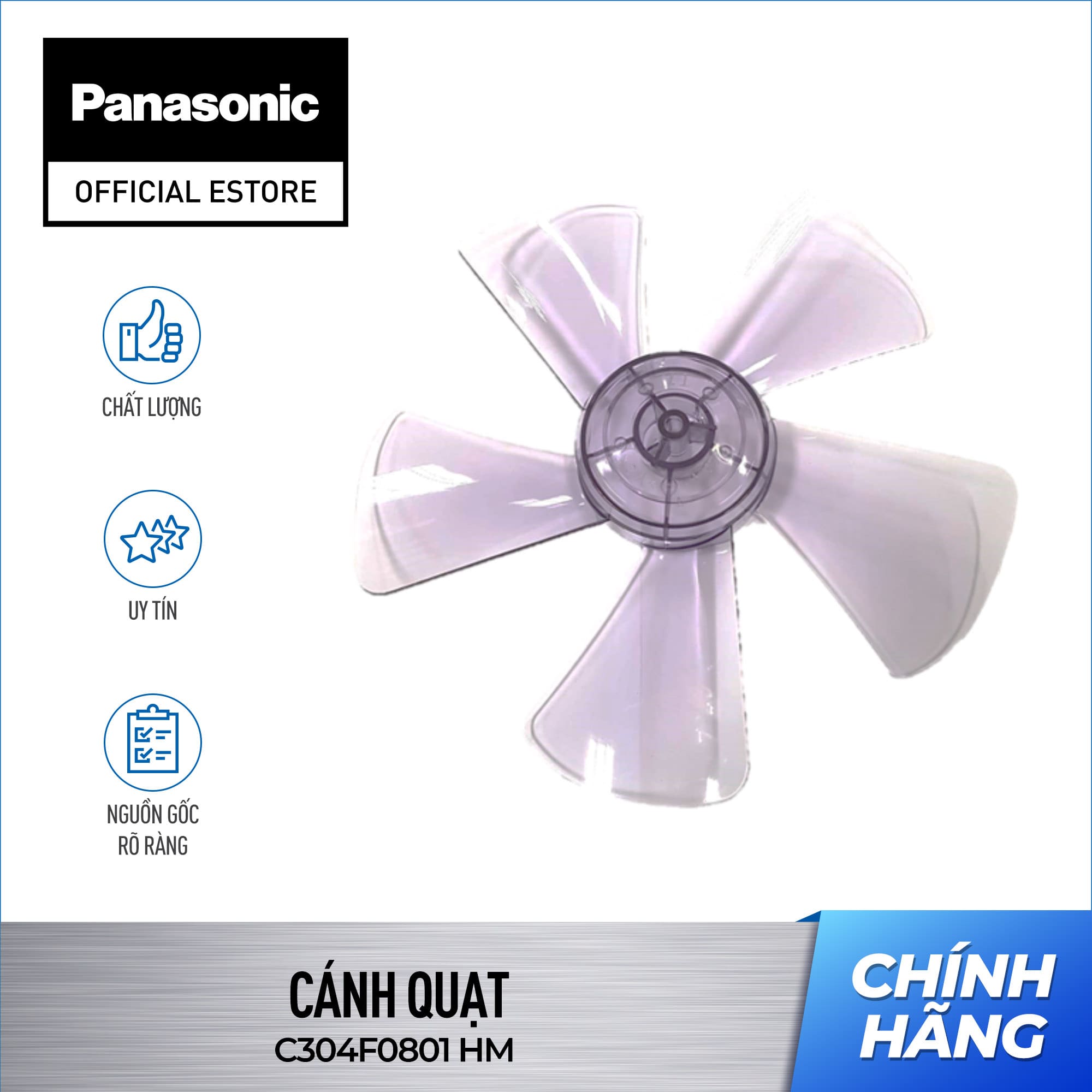 Khóa cánh hoặc Cánh quạt của Quạt Panasonic F-308NH - Khóa cánh Quạt F-308N