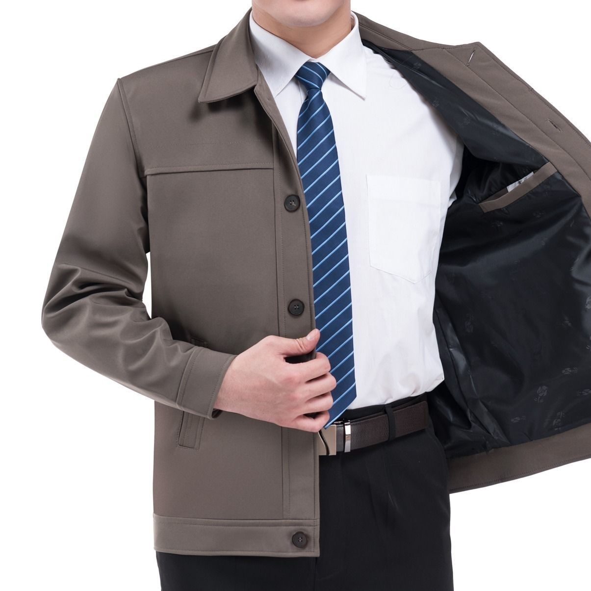 Áo Khoác Mùa Thu Của Bố Nam Áo Khoác Xuân Thu Của Bố Áo Khoác Cho Người Trung Niên Và Người Cao Tuổi