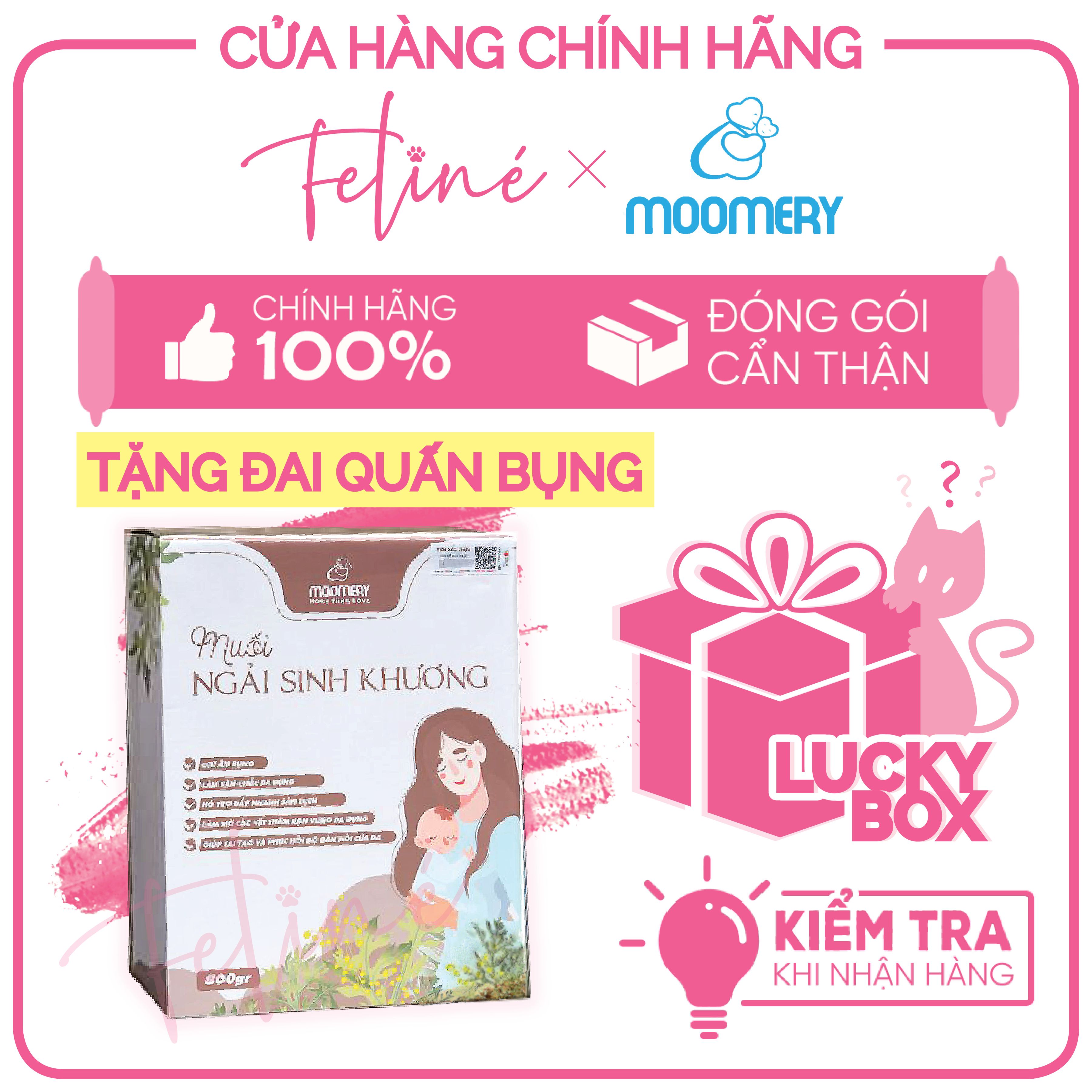 [HCM]Muối Ngải Sinh Khương Moomery - Làm Thon Gọn Cơ Thể Cho Các Chị Em Sau Sinh - Feline Store