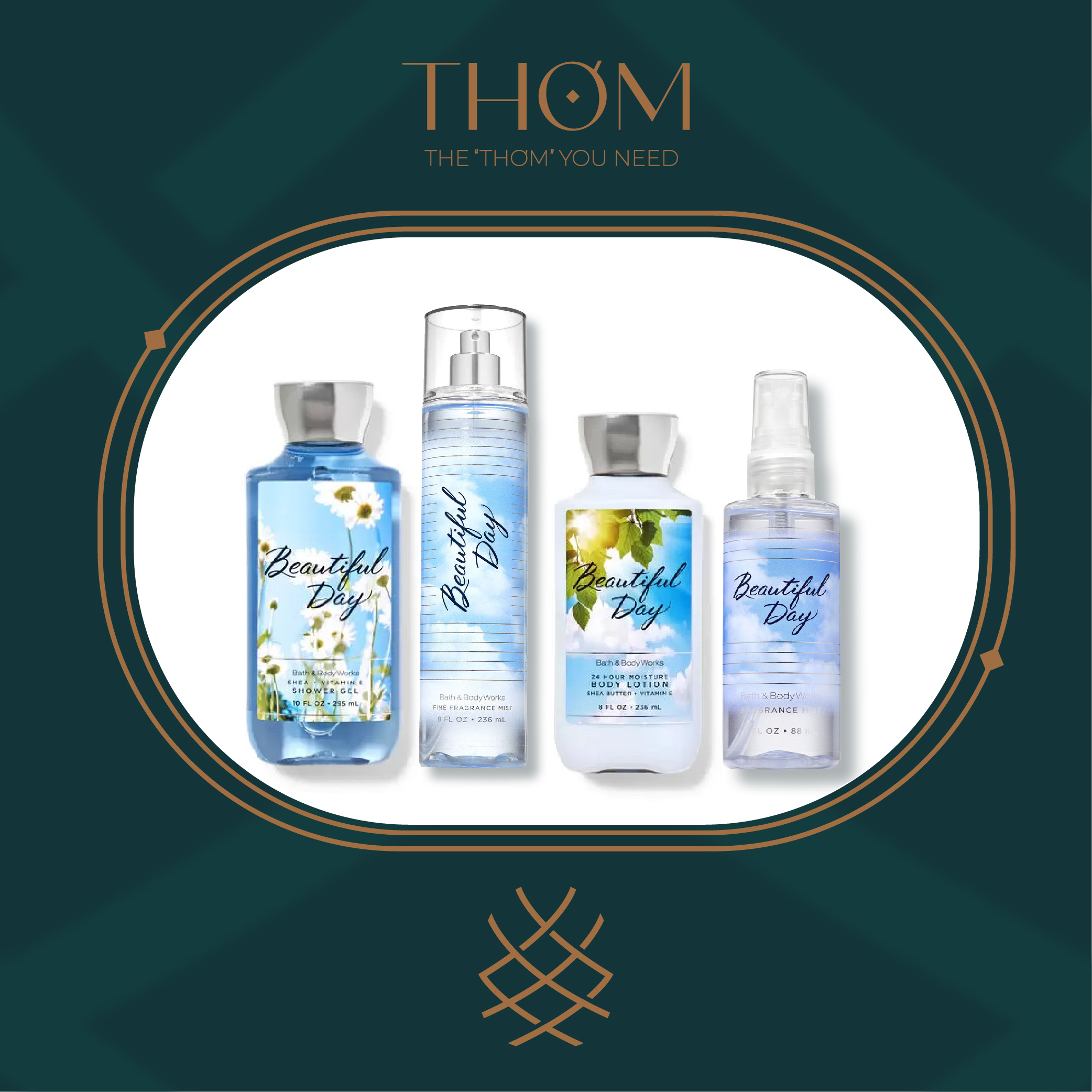 Beautiful Day | Sản Phẩm Tắm Dưỡng Xịt Thơm Toàn Thân Bath & Body Works