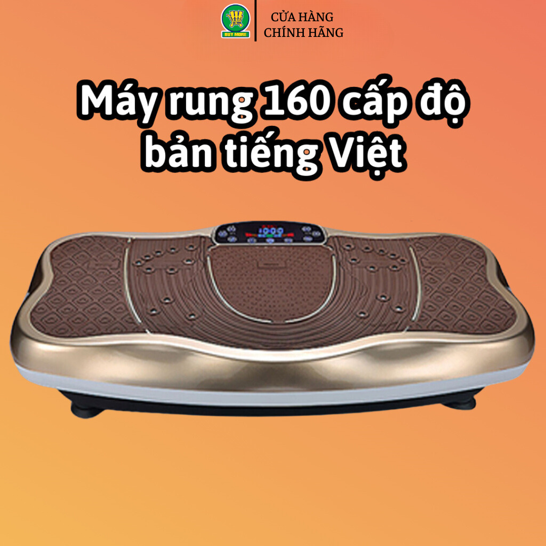 Máy giảm cân rung lắc toàn thân Relax K6 cao cấp - Máy tập gym có bluetooth đa năng - Máy massage bụ