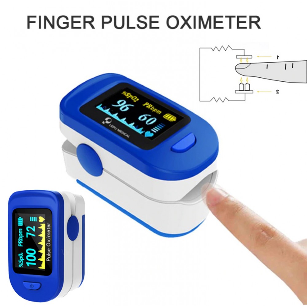 [Hàng Chất Lượng Cao] Máy Đo Nhịp Tim Pulse Oximeter Lk88 Kẹp Ngón Tay - Máy Nồng Độ Oxy Trong Máu Cầm Tay - Bảo Hành 12 Tháng