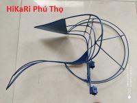 Lồng gặt lúa cho máy cắt cỏ cầm tay thép cứng cắt lúa chuyên dụng vơ dài . chắc chắn.