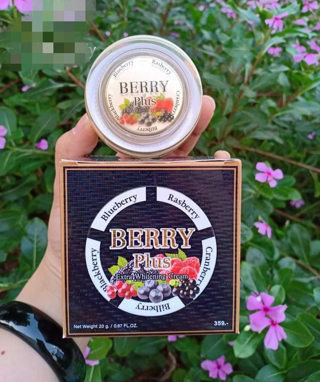 [Chính hãng] Kem trị nám dưỡng trắng da Berry Plus Extra Whitening Cream