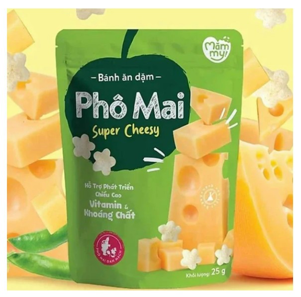 Bánh ăn dặm Mămmy cho bé từ 6 tháng Mămmy dạng que và dạng vòng