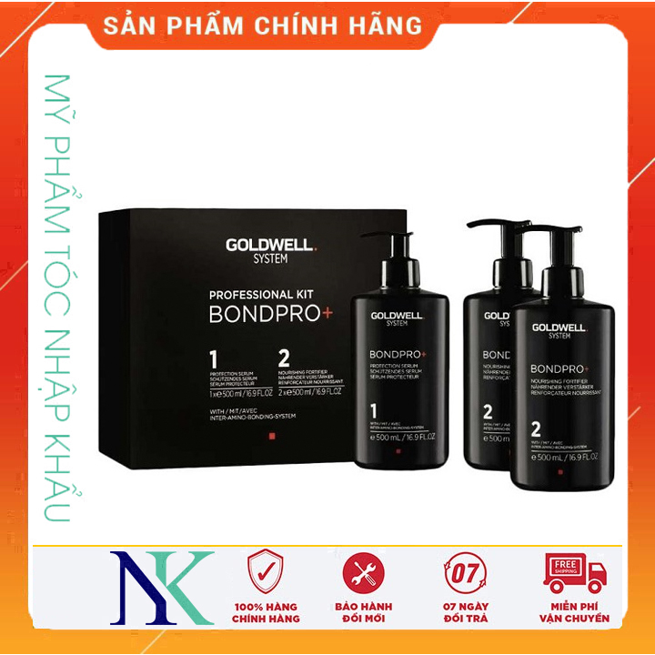 [HCM]Bộ Phục Hồi Goldwell Bondpro+ 500Ml