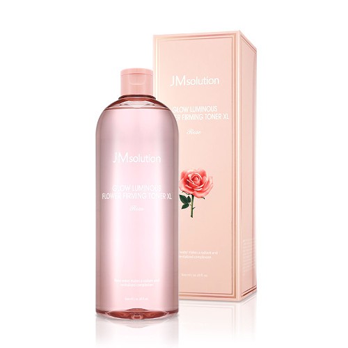 [Hcm](Date 09/2023) Nước Cân Bằng Jm Solution Glow Gluminous Flower Firming Toner Xl (600Ml)