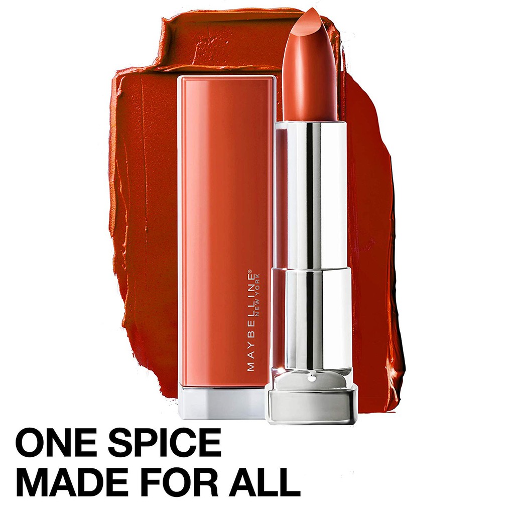 [HCM](NHẬP KHẨU USA) Son Lì Mịn Dưỡng Môi Maybelline New York Phiên Bản Giới Hạn Color Sensational City Heat 4.2g