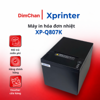 Xprinter XP-Q807K Máy In Bill - Kết nối cổng USB & LAN