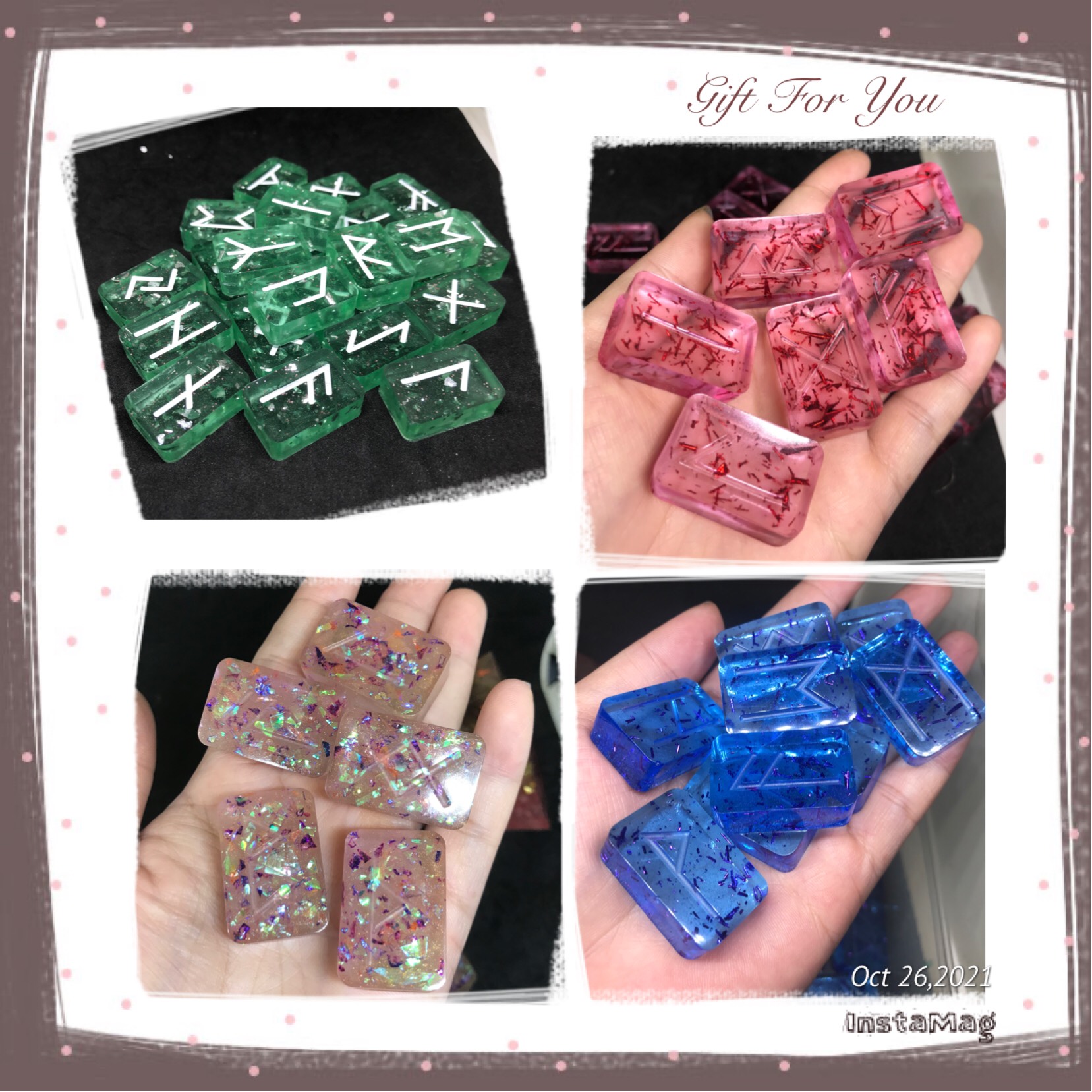 Bộ kí tự tiên tri Rune Gạch Runes