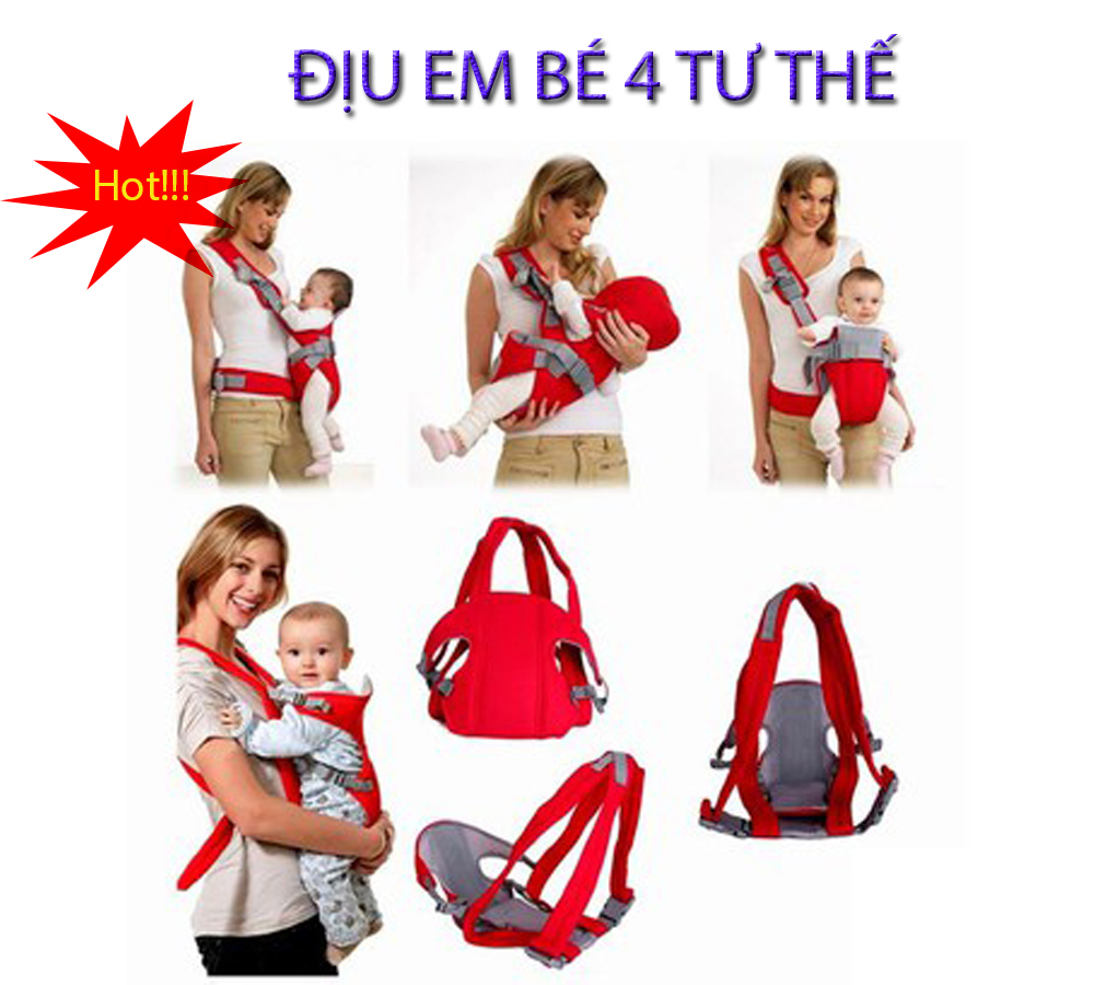 [HCM]ĐAI ĐỊU EM BÉ 4 TƯ THẾ