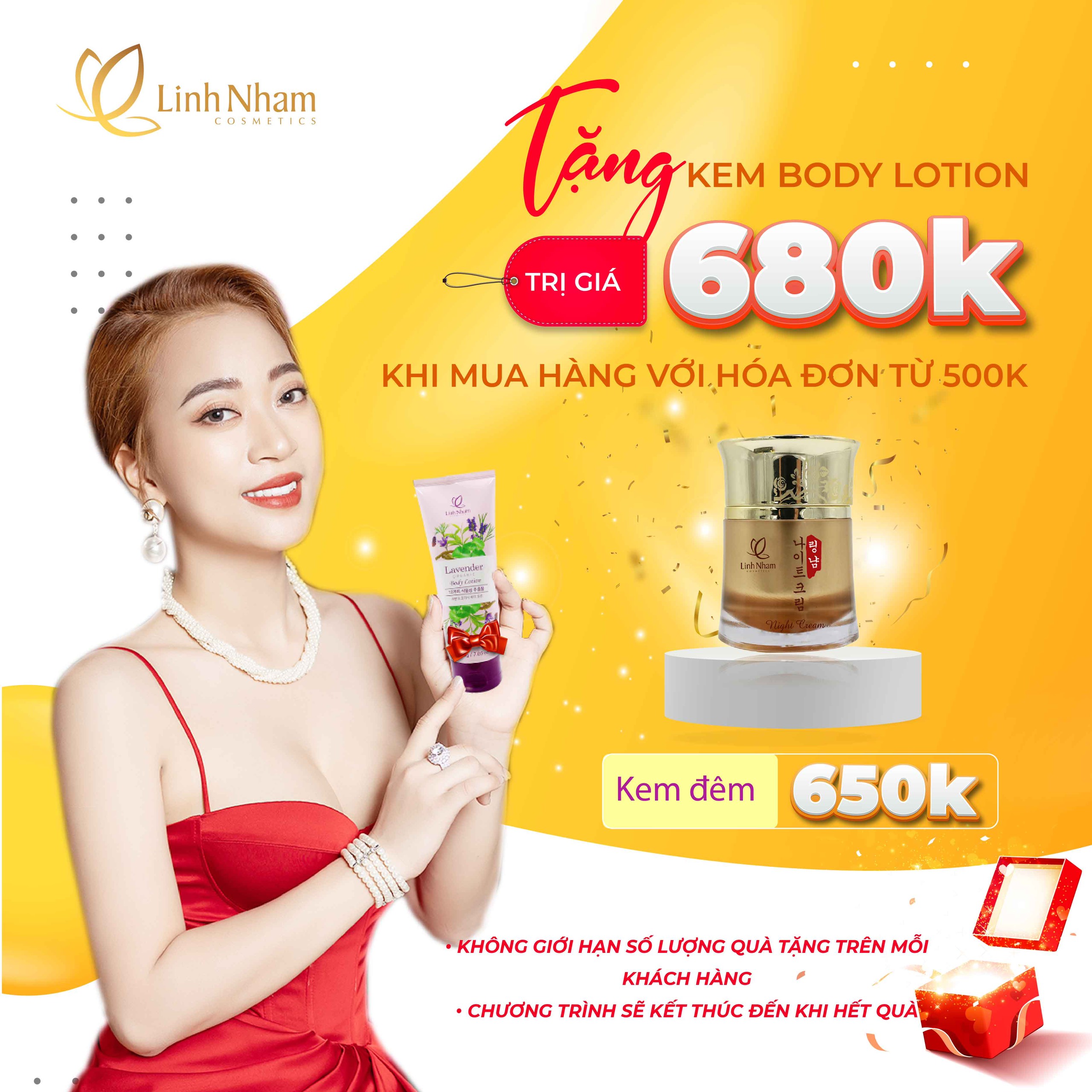 [HCM][MUA 1 TẶNG 1] Kem đêm cao cấp chính hãng Linh Nhâm tái tạo làn da đẹp không tuổi xóa mờ nếp nhăn cho bạn làn da mịn màng tươi trẻ đầy sức sống